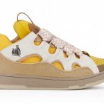 Lanvin Leather Curb Beige Yellow