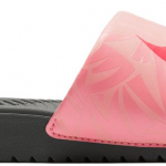 Nike Kawa Slide Print Dark Grey Tropical Pink (GS)