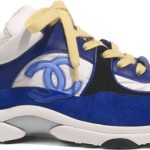 Chanel Low Top Trainer CC Blue