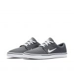 Nike Sb Portmore Canvas Low Skate Shoes Grey