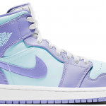 Jordan 1 Mid Purple Aqua