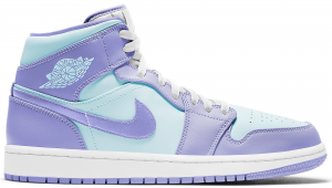 Jordan 1 Mid Purple Aqua