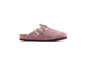 Birkenstock Boston Shearling Kith Antler Taupe