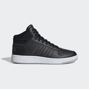 adidas VS Hoops Mid 2.0 Schuh Core Black / Core Black / Grey Two (EE7379)