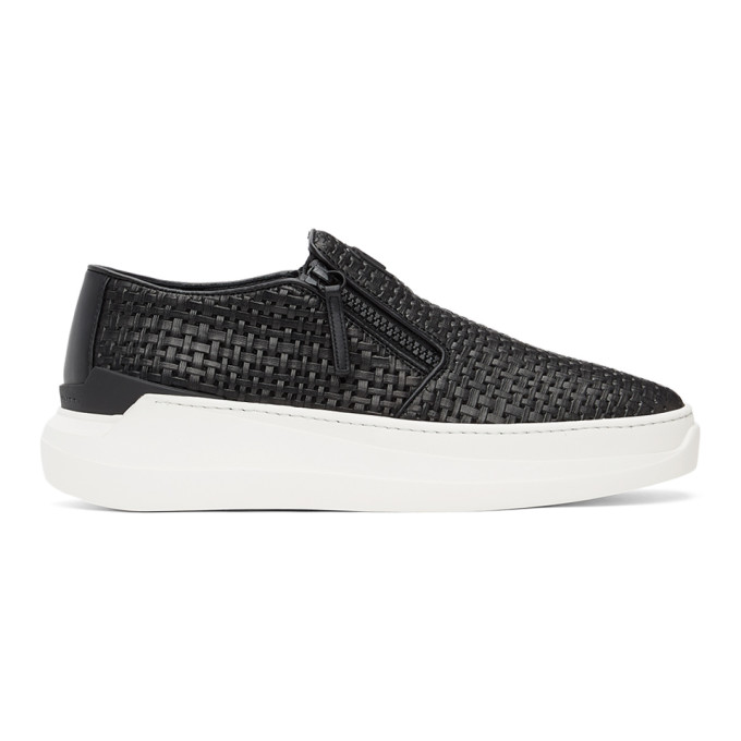 Giuseppe Zanotti Black Ashton Low Sneakers (EU00063 87975)