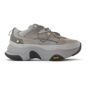 C2H4 Grey My Own Private Planet Quark Alpha Sneakers (R003-096S)