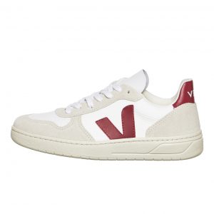 Veja V-10 WMN White / Marsala (VXW011314)