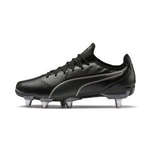 Puma KING Pro H8 Herren Rugbyschuhe Schwarz/Silber (105628-01)