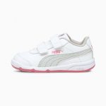 Puma Stepfleex 2 SL VE Glitz Mädchen  Silber/Rosa/Weiß (193622-05)