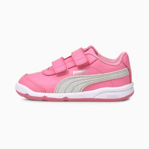Puma Stepfleex 2 SL VE Glitz Mädchen  Rosa/Weiß/Silber (193622-06)