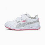 Puma Stepfleex 2 SL VE Glitz Mädchen  Silber/Rosa/Weiß (193621-05)