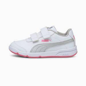 Puma Stepfleex 2 SL VE Glitz Mädchen  Silber/Rosa/Weiß (193621-05)