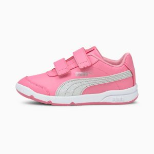 Puma Stepfleex 2 SL VE Glitz Mädchen  Rosa/Weiß/Silber (193621-06)