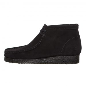Clarks Originals Wallabee Boot Black Suede (26155517)