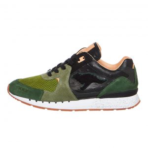 KangaROOS Coil-R2 Sin City 2 Made in Germany Jet Black / Green (47504-5330)