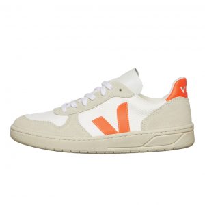 Veja V-10 WMN White / Natural / Orange Fluo (VXW012501)