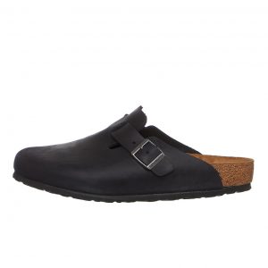 Birkenstock Boston BS Oiled Leather Black (59461)