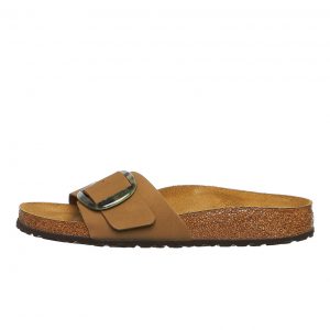 Birkenstock W Madrid Big Buckle Nubuck Mud Green (1018726)