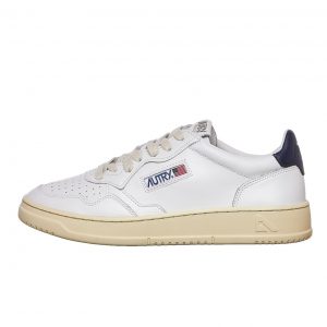 Autry  Medalist Low White / Blue (AULMLL12)