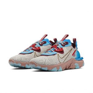 Nike React Vision Light Bone Terra Blush Photo Blue (2020) (CD4373-001)