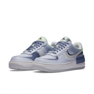 Nike WMNS Air Force 1 Shadow SE White Indigo (2020) (CK6561-001)
