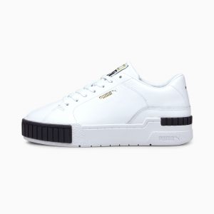 Puma Cali Sport Clean Damen Weiß/Schwarz (375407-03)