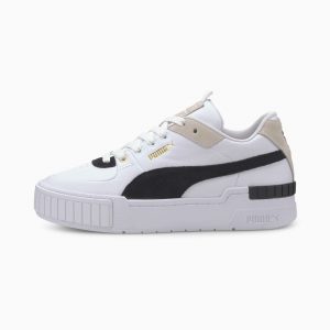 Puma Cali Sport Heritage Damen  Weiß/Schwarz (373080-01)
