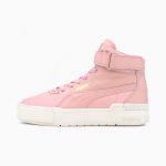 Puma Cali Sport Top Warm Up Damen  Rosa/Weiß (373436-02)