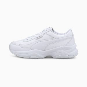 Puma Cilia Mode Jugend Weiß/Silber (374231-02)