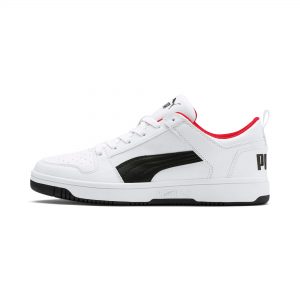 Puma Rebound Lay Up Lo SL Weiß/Schwarz/Rot (369866-01)