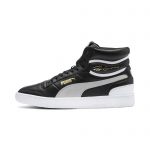Puma x Ralph Sampson Mid  Weiß/Schwarz/Grau (370847-01)