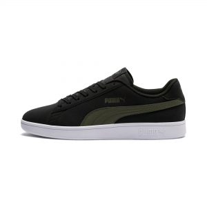 Puma Smash v2 Buck Schwarz/Grün (365160-05)