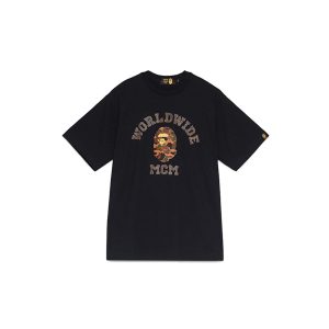 BAPE x MCM Worldwide  T-Shirt Tee Black (FW19) (FW19)