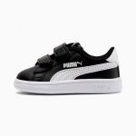 Puma Smash v2 Kinder  Schwarz/Weiß (365174-03)