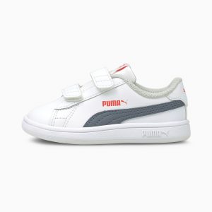 Puma Smash v2 Kinder Weiß (365174-25)