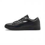 Puma Smash v2 Leder Damen  Schwarz (365208-03)