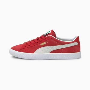 Puma Suede VTG  Rot/Weiß (374921-06)
