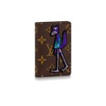 Luxury Monogram Pocket Organizer Wallet Puppet Brown (2021) (M80154)