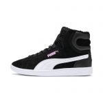 Puma Vikky Mid Fur Mädchen High-Tops Schwarz/Weiß (366854-01)