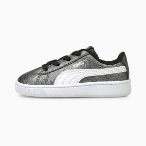 Puma Vikky v2 Glitz 2 AC Baby Silber/Schwarz/Weiß (373173-06)