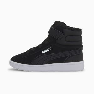Puma Vikky v2 Mid Fur V Schwarz/Weiß (370623-03)