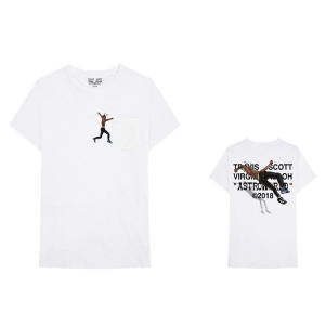 Travis Scott x Virgil Abloh By A Thread Tee (Cactus Jack Version) White (SS18) (SS18)