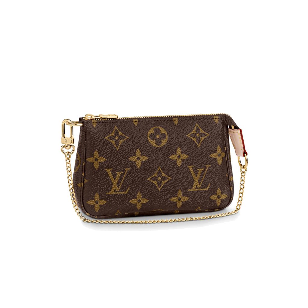 Louis Vuitton Mini Pochette Accessoires Bag Monogram Canvas Brown (2020) (M58009)
