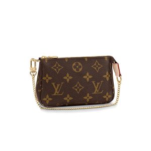 Louis Vuitton Mini Pochette Accessoires Bag Monogram Canvas Brown (2020) (M58009)
