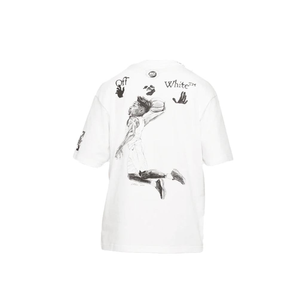 Off-White x Jordan T-Shirt White (SS21) (SS21)