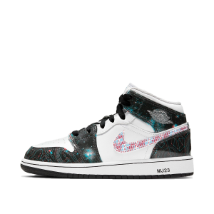 Air Jordan 1 Mid SE Take Flight (GS) (2021) (BQ6931-114)