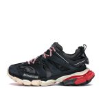 Luxury WMNS Track Sneaker Black Red (2019) (542436-W1GB-61002)