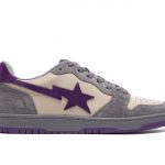 A Bathing Ape Court Sta Mist Grey Royal Purple