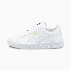 Puma Basket Classic XXI Kinder  Weiß (380570-01)