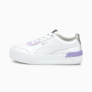 Puma Carina Lift Shine Kinder Weiß (380553-01)